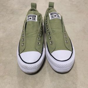 Converse low top platforms